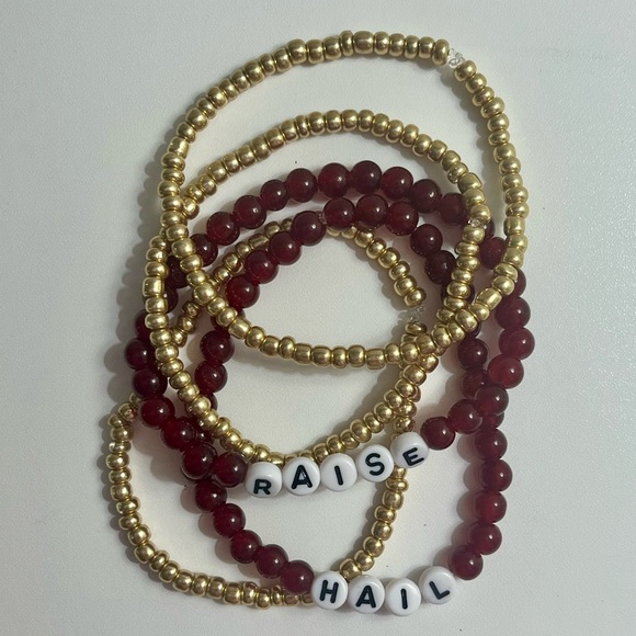 Commanders Raise Hail Bracelet Stack - Picture 3 of 7